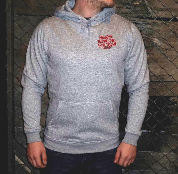 Never talk to the Police Stick Hoodie