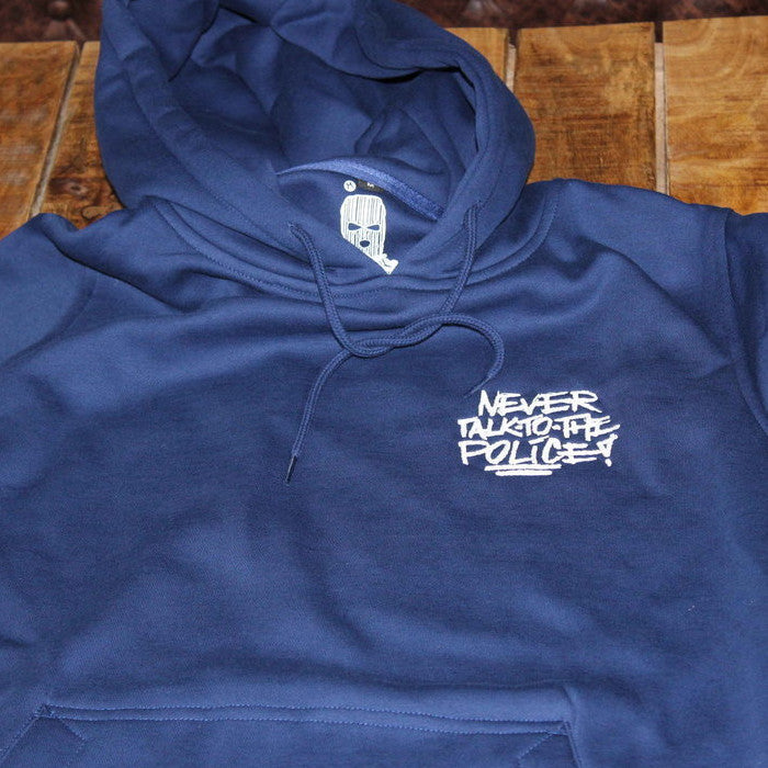 Never talk to the Police Stick Hoodie